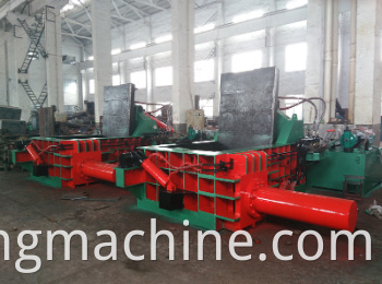 Y81f-160 Ecohydraulic Aluminum Scraps Recycling Baler (factory)